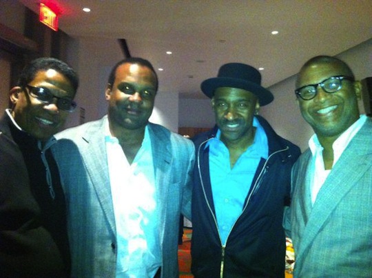 Herbie Hancock, Steve McKeever, Marcus Miller, and Reginald