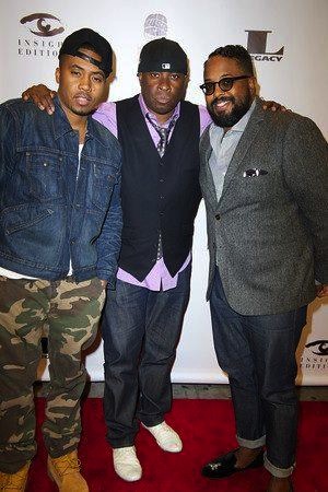 Nas, Vince Wilburn, Erin Davis Nas, Vince Wilburn, Erin Davis