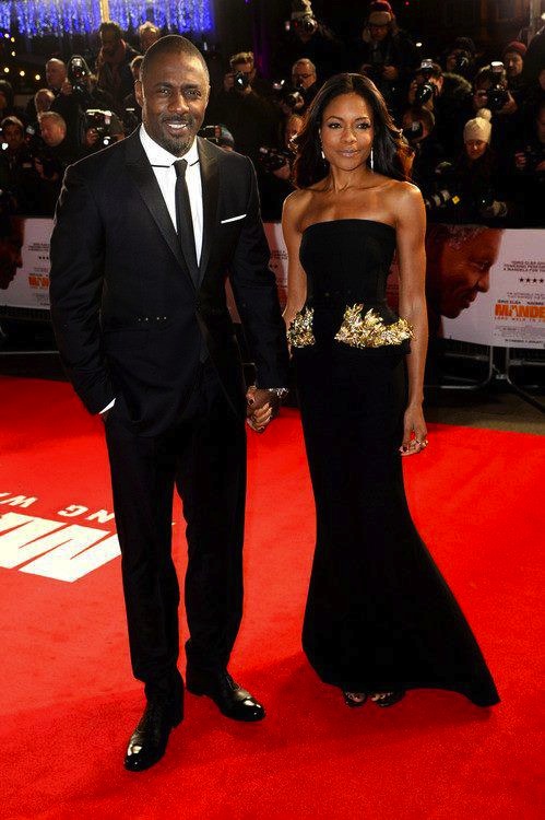 Idris Elba and Naomi Harris