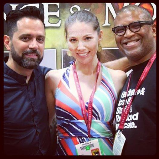 Edgardo Miranda-Rodriguez, Marjorie Liu, and Reggie