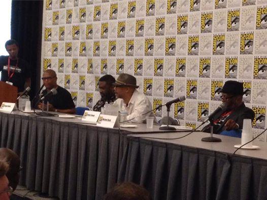 Milestone panel at Comic-Con Milestone panel at Comic-Con