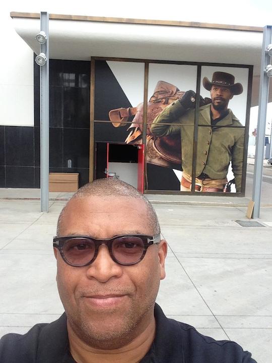 Reggie at the Academy of Motion Pictures' new museum