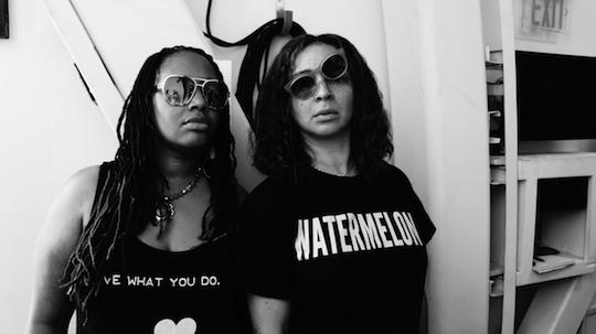 Lelah Hathaway and Maya Rudolph Lelah Hathaway and Maya Rudolph