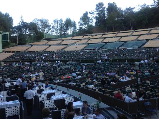 Pre-show at the Hollywood Bowl