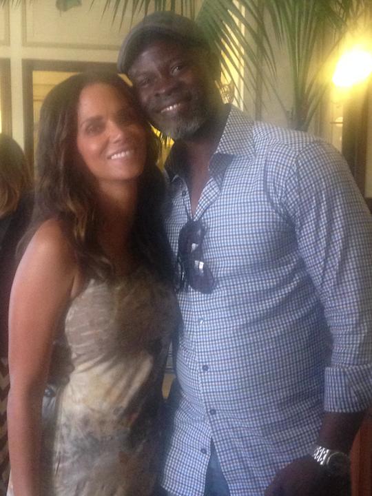 Halle Berry and Djimon Honsou