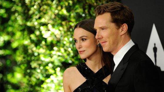 Keira Knightly and Benedict Cumberbatch Keira Knightly and Benedict Cumberbatch
